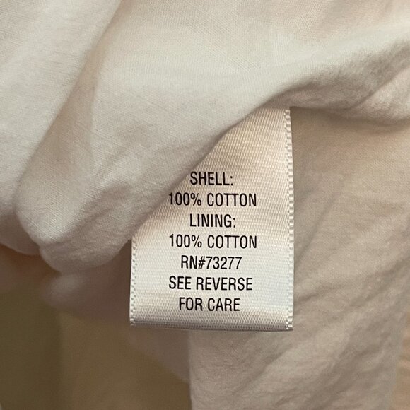 Sonoma Women Cottagecore Modest Boho Tiered Smocked Waist Midi Skirt L White - Picture 9 of 10